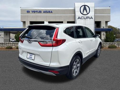 White Diamond Pearl 2018 Honda CR-V EX-L