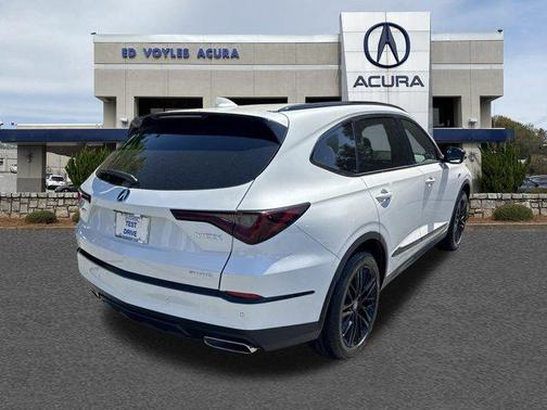 Platinum White Pearl 2026 Acura MDX w/A-Spec Advance Package
