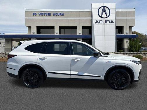 Platinum White Pearl 2026 Acura MDX w/A-Spec Advance Package