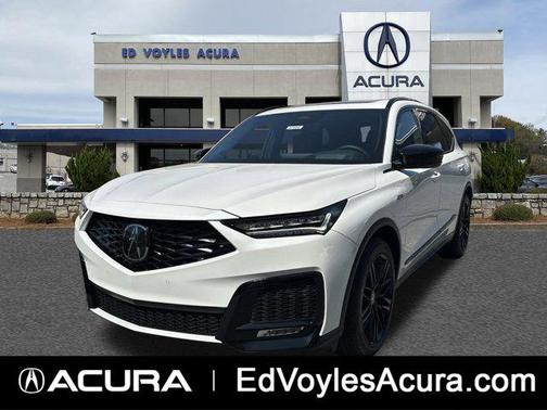Platinum White Pearl 2026 Acura MDX w/A-Spec Advance Package