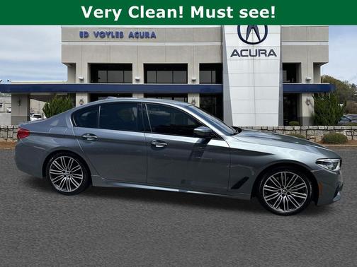 Bluestone Metallic 2017 BMW 540 i