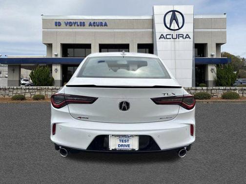 Platinum White 2025 Acura TLX A-Spec