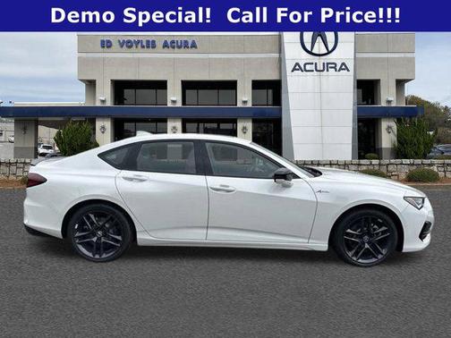 Platinum White 2025 Acura TLX A-Spec