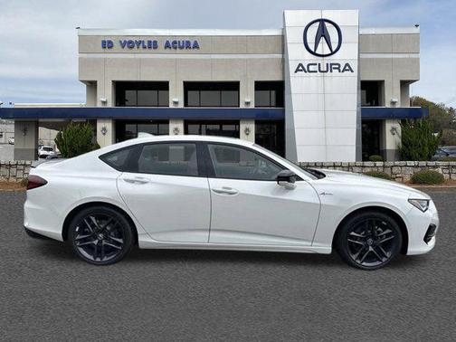 Platinum White 2025 Acura TLX A-Spec