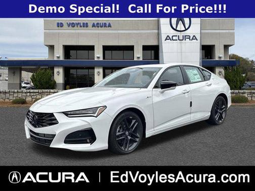 Platinum White 2025 Acura TLX A-Spec