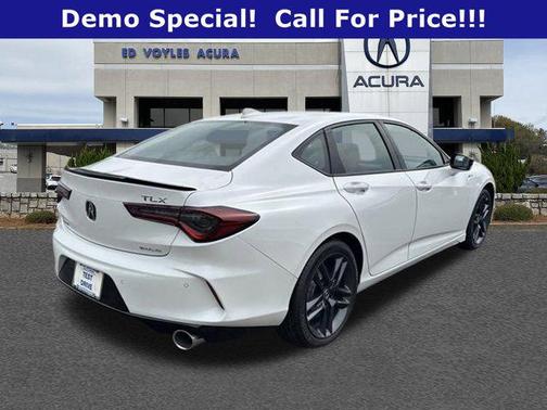 Platinum White 2025 Acura TLX A-Spec
