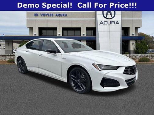 Platinum White 2025 Acura TLX A-Spec