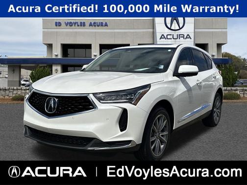 Platinum White Pearl 2024 Acura RDX Technology Package