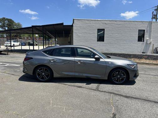 Liquid Carbon Metallic 2025 Acura Integra w/A-Spec Package