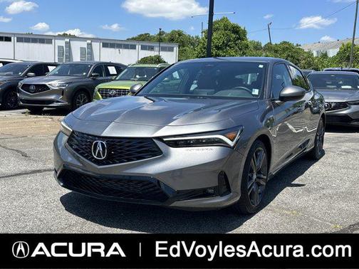 Liquid Carbon Metallic 2025 Acura Integra w/A-Spec Package