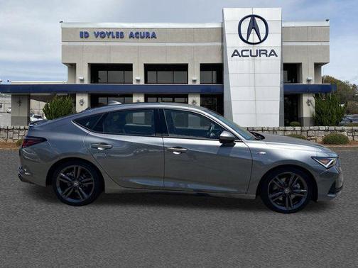Liquid Carbon Metallic 2025 Acura Integra w/A-Spec Package