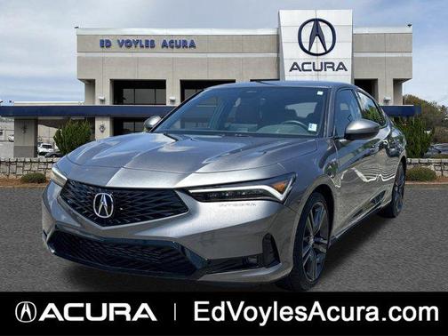 Liquid Carbon Metallic 2025 Acura Integra w/A-Spec Package