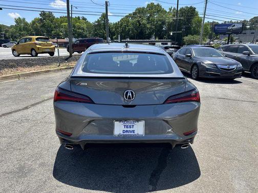 Liquid Carbon Metallic 2025 Acura Integra w/A-Spec Package