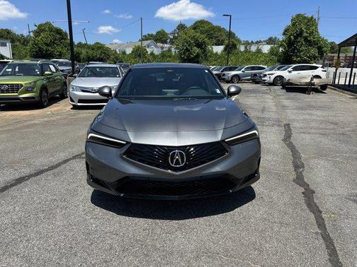 Liquid Carbon Metallic 2025 Acura Integra w/A-Spec Package