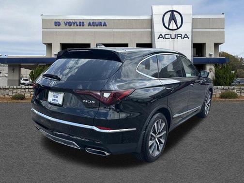 Majestic Black Pearl 2025 Acura MDX w/Technology Package