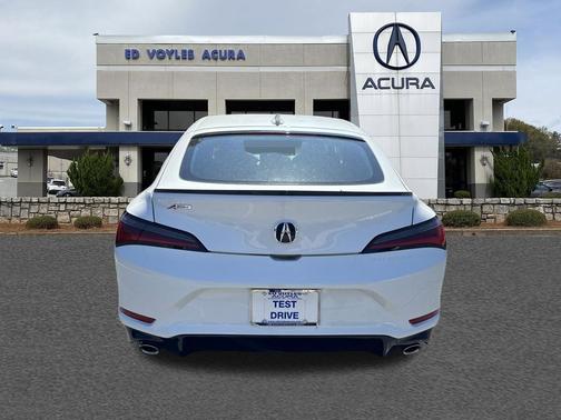 Platinum White Pearl 2026 Acura Integra w/A-Spec Package