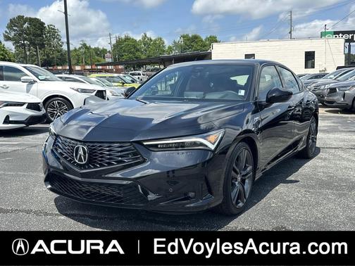 Majestic Black Pearl 2025 Acura Integra w/A-Spec Technology Package