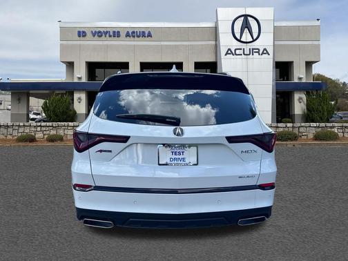 Platinum White Pearl 2026 Acura MDX w/A-Spec Advance Package