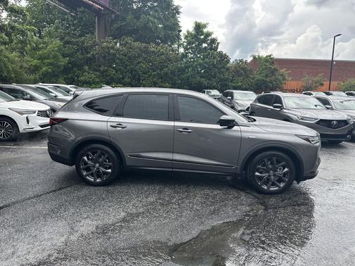 Liquid Carbon Metallic 2024 Acura MDX w/A-Spec Package