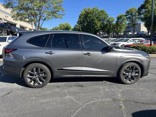 Liquid Carbon Metallic 2024 Acura MDX w/A-Spec Package