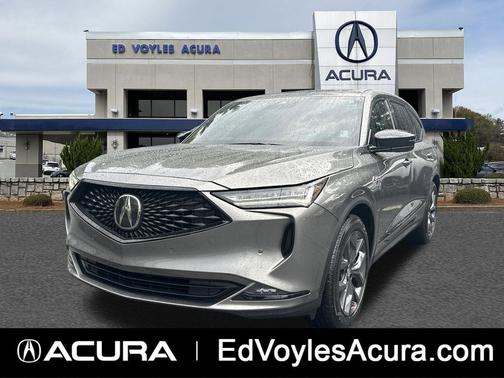 Liquid Carbon Metallic 2024 Acura MDX w/A-Spec Package