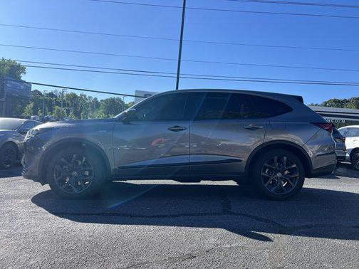 Liquid Carbon Metallic 2024 Acura MDX w/A-Spec Package