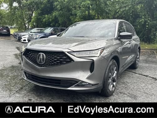 Liquid Carbon Metallic 2024 Acura MDX w/A-Spec Package