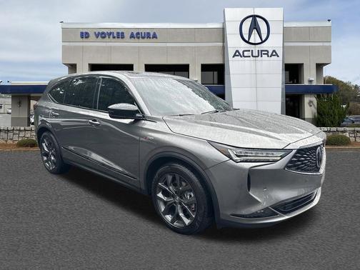 Liquid Carbon Metallic 2024 Acura MDX w/A-Spec Package