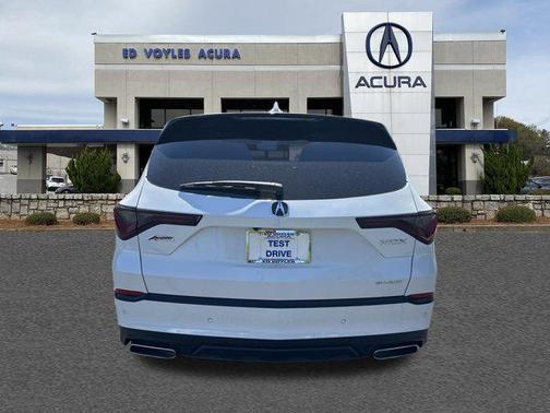 Platinum White Pearl 2026 Acura MDX w/A-Spec Package