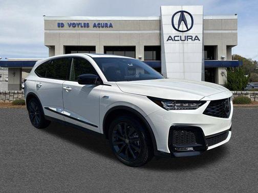 Platinum White Pearl 2026 Acura MDX w/A-Spec Package