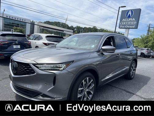 Liquid Carbon Metallic 2023 Acura MDX w/Technology Package
