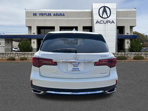 White Diamond Pearl 2019 Acura MDX w/Technology Pkg