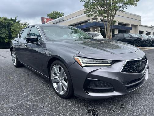Modern Steel Metallic 2023 Acura TLX Technology
