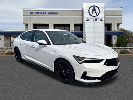 Platinum White Pearl 2026 Acura Integra w/A-Spec Technology Package