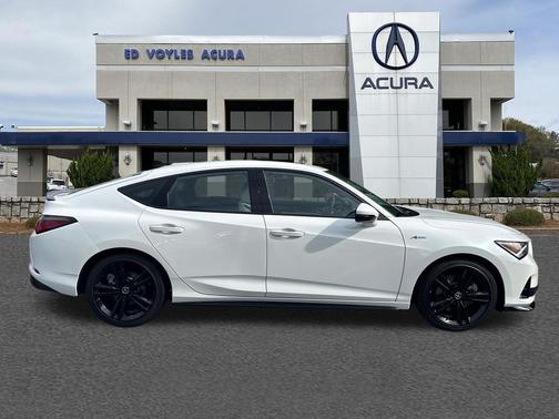 Platinum White Pearl 2026 Acura Integra w/A-Spec Technology Package