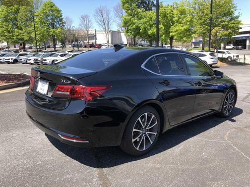Crystal Black Pearl 2015 Acura TLX V6 Tech