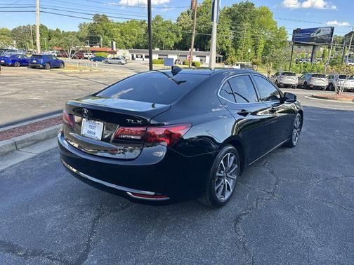 Crystal Black Pearl 2015 Acura TLX V6 Tech