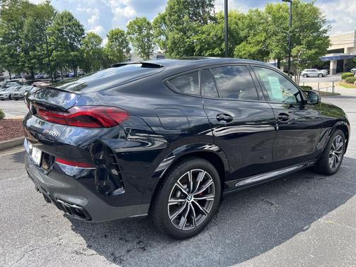 Carbon Black Metallic 2025 BMW X6 M60i