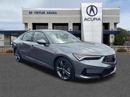 Liquid Carbon Metallic 2025 Acura Integra w/A-Spec Package