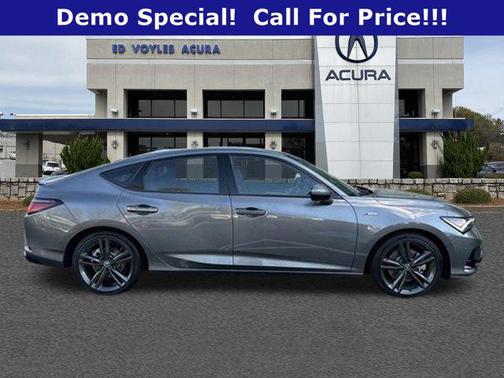 Liquid Carbon Metallic 2025 Acura Integra w/A-Spec Package