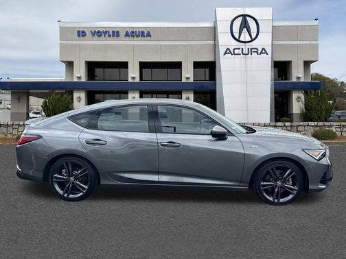 Liquid Carbon Metallic 2025 Acura Integra w/A-Spec Package