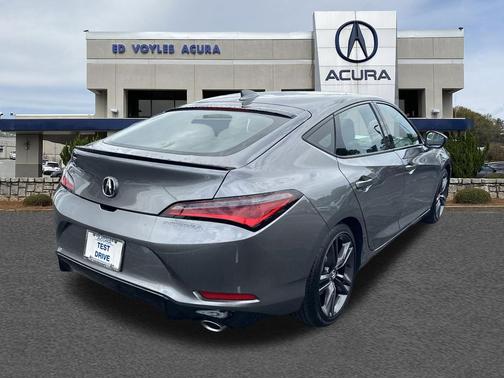 Liquid Carbon Metallic 2025 Acura Integra w/A-Spec Package