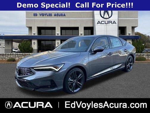 Liquid Carbon Metallic 2025 Acura Integra w/A-Spec Package