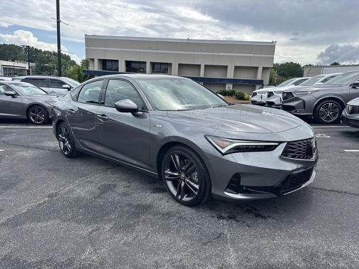 Liquid Carbon Metallic 2025 Acura Integra w/A-Spec Package