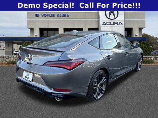Liquid Carbon Metallic 2025 Acura Integra w/A-Spec Package