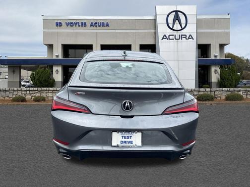 Liquid Carbon Metallic 2025 Acura Integra w/A-Spec Package