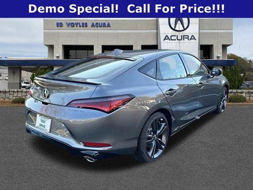 Liquid Carbon Metallic 2025 Acura Integra w/A-Spec Package