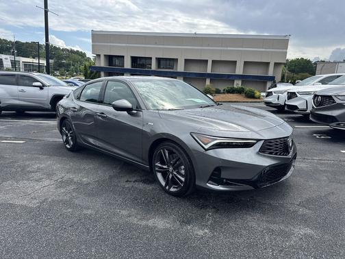 Liquid Carbon Metallic 2025 Acura Integra w/A-Spec Package