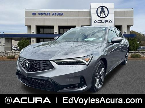 Liquid Carbon Metallic 2025 Acura Integra w/A-Spec Package