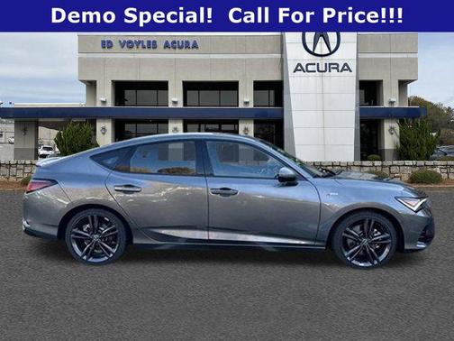 Liquid Carbon Metallic 2025 Acura Integra w/A-Spec Package
